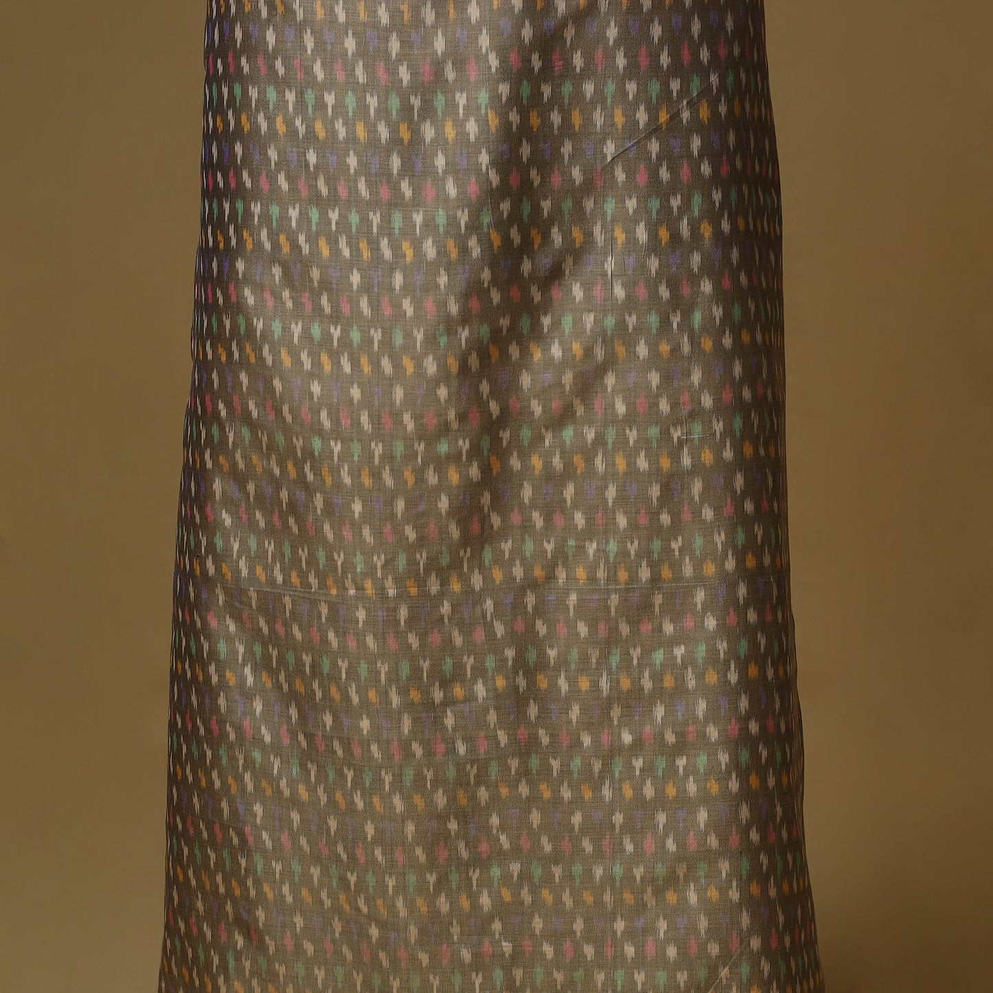 Handloom sico pochampally ikat 2pc unstitched dress