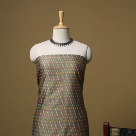 Handloom sico pochampally ikat 2pc unstitched dress