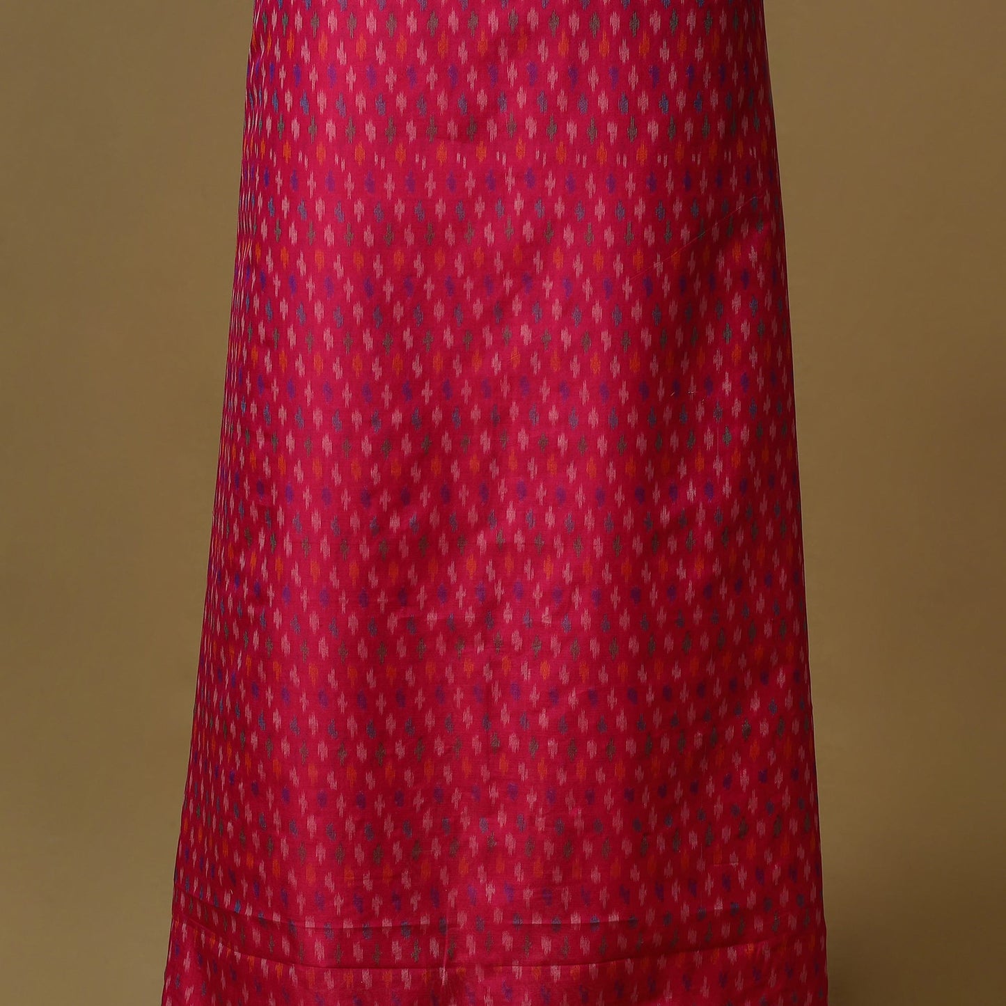 Handloom sico pochampally ikat 2pc unstitched dress