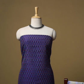 Handloom sico pochampally ikat 2pc unstitched dress