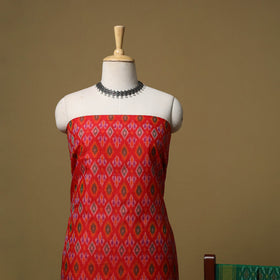 Handloom sico pochampally ikat 2pc unstitched dress