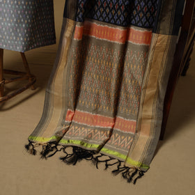 Handloom sico pochampally ikat 2pc unstitched dress