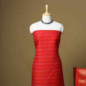 Handloom sico pochampally ikat 2pc unstitched dress