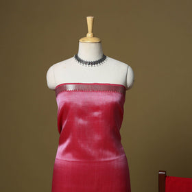 Handloom silk cotton mangalagiri 3pc unstitched dress