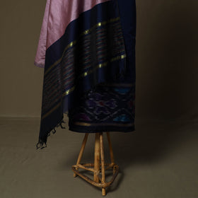 Handloom silk cotton pochampally ikat 3pc unstitched dress