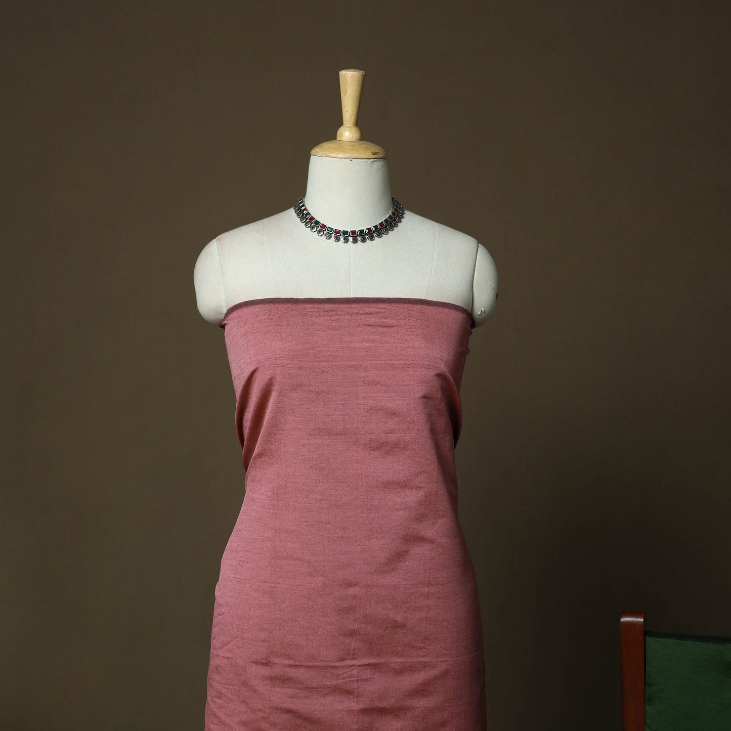 Handloom silk cotton pochampally ikat 3pc unstitched dress