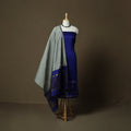 Handloom silk cotton pochampally ikat 3pc unstitched dress