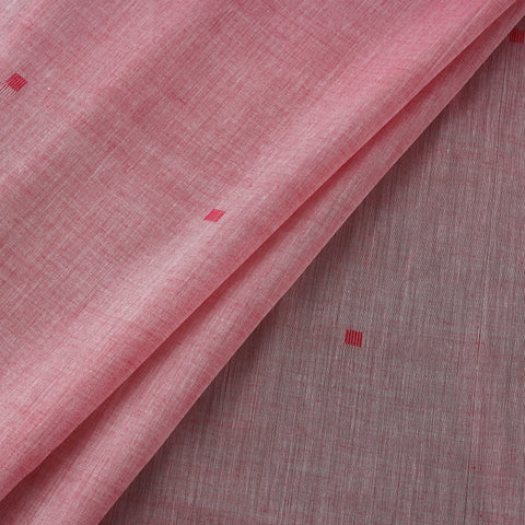 Handloom thread buti mercerised cotton chanderi fabric 07