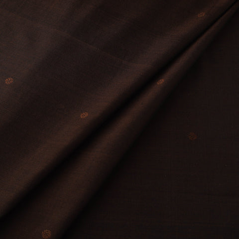 Handloom thread buti mercerised cotton chanderi fabric 08