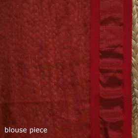 Handloom tissue zari chanderi silk saree 10 - handcrafted