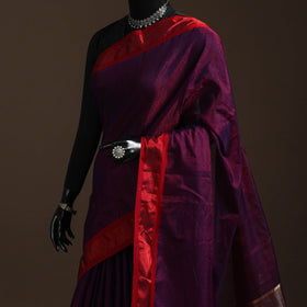 Handloom tissue zari chanderi silk saree 12 - handcrafted