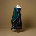Handloom zari buti chanderi silk 2pc unstitched dress