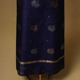 Handloom zari buti chanderi silk 2pc unstitched dress