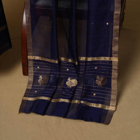 Handloom zari buti chanderi silk 2pc unstitched dress