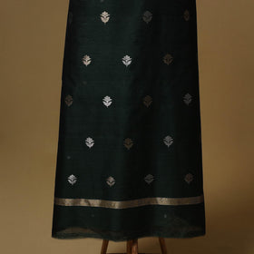 Handloom zari buti chanderi silk 2pc unstitched dress
