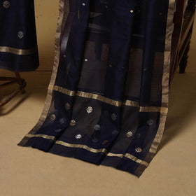 Handloom zari buti chanderi silk 2pc unstitched dress