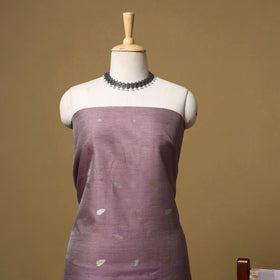 Handloom zari buti chanderi silk 2pc unstitched dress