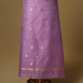 Handloom zari buti chanderi silk 2pc unstitched dress