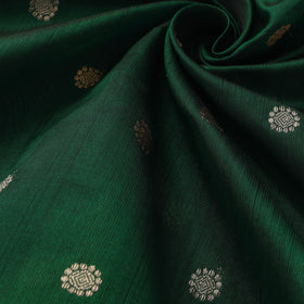 Handloom zari buti pure chanderi silk fabric 06