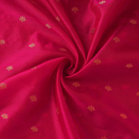 Handloom zari buti pure chanderi silk fabric 12