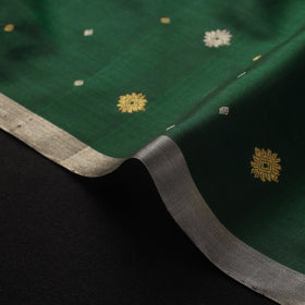 Handloom zari buti pure chanderi silk fabric 13