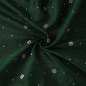 Handloom zari buti pure chanderi silk fabric 13