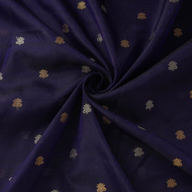 Handloom zari buti pure chanderi silk fabric 15