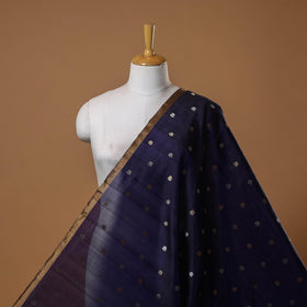 Handloom zari buti pure chanderi silk fabric 15