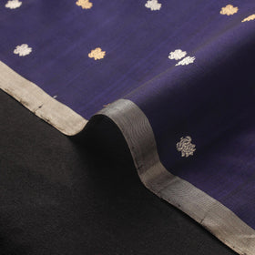 Handloom zari buti pure chanderi silk fabric 15