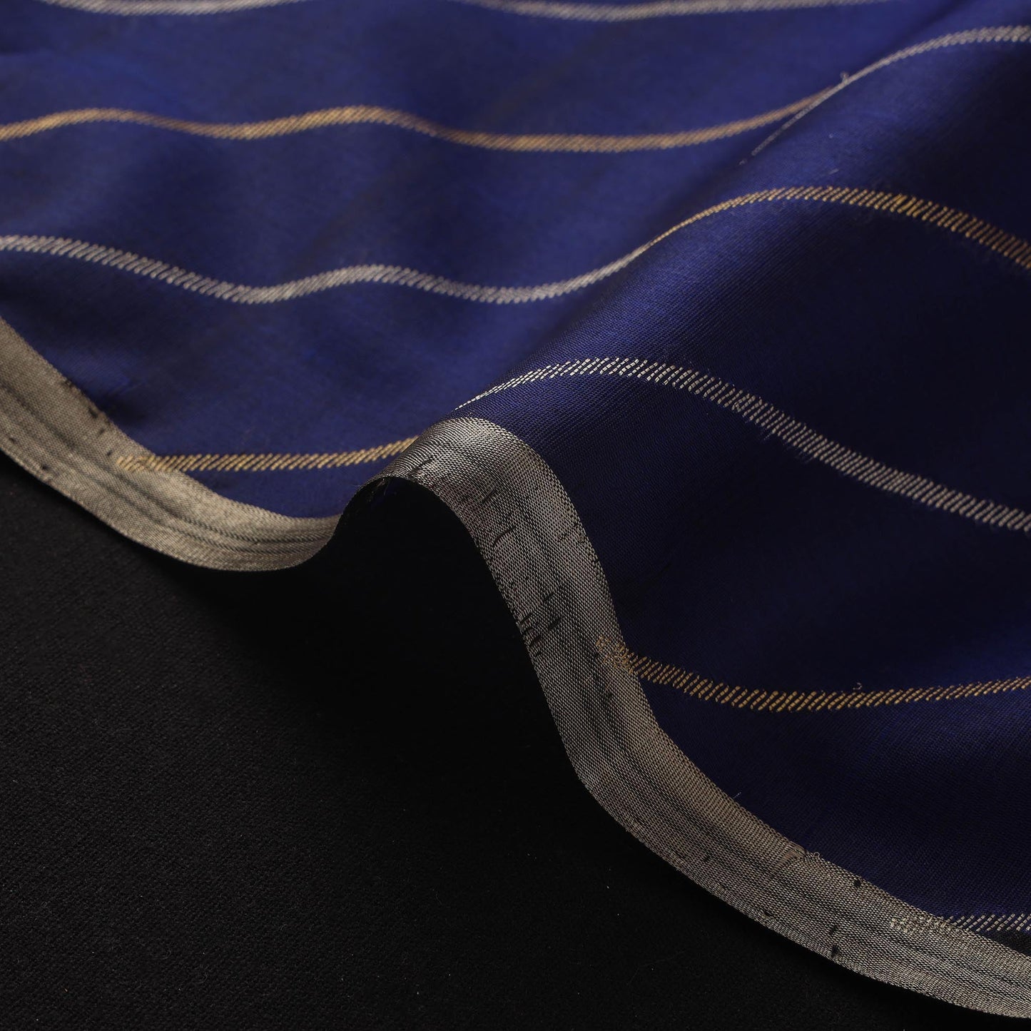 Handloom zari buti pure chanderi silk fabric 16