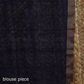 Handloom zari work chanderi silk saree 03 - handcrafted