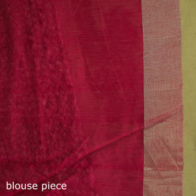Handloom zari work chanderi silk saree 06 - handcrafted
