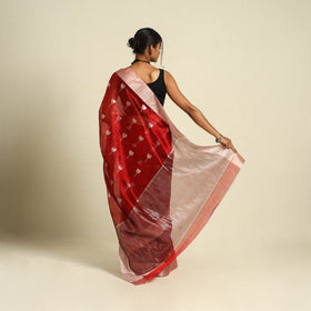 Buy Handloom Zari Work Chanderi Silk Saree