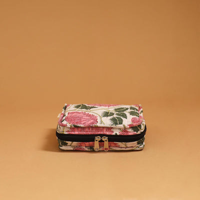 Handmade 4 pockets quilted jewellery bag 10 - handcrafted