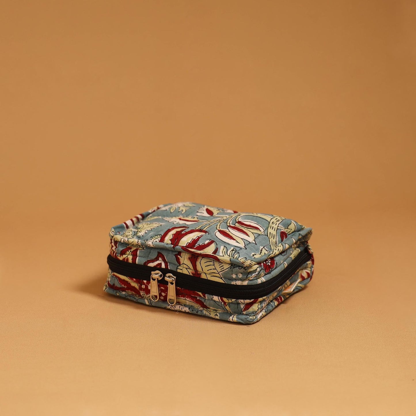 Handmade 4 pockets quilted jewellery bag 11 - handcrafted