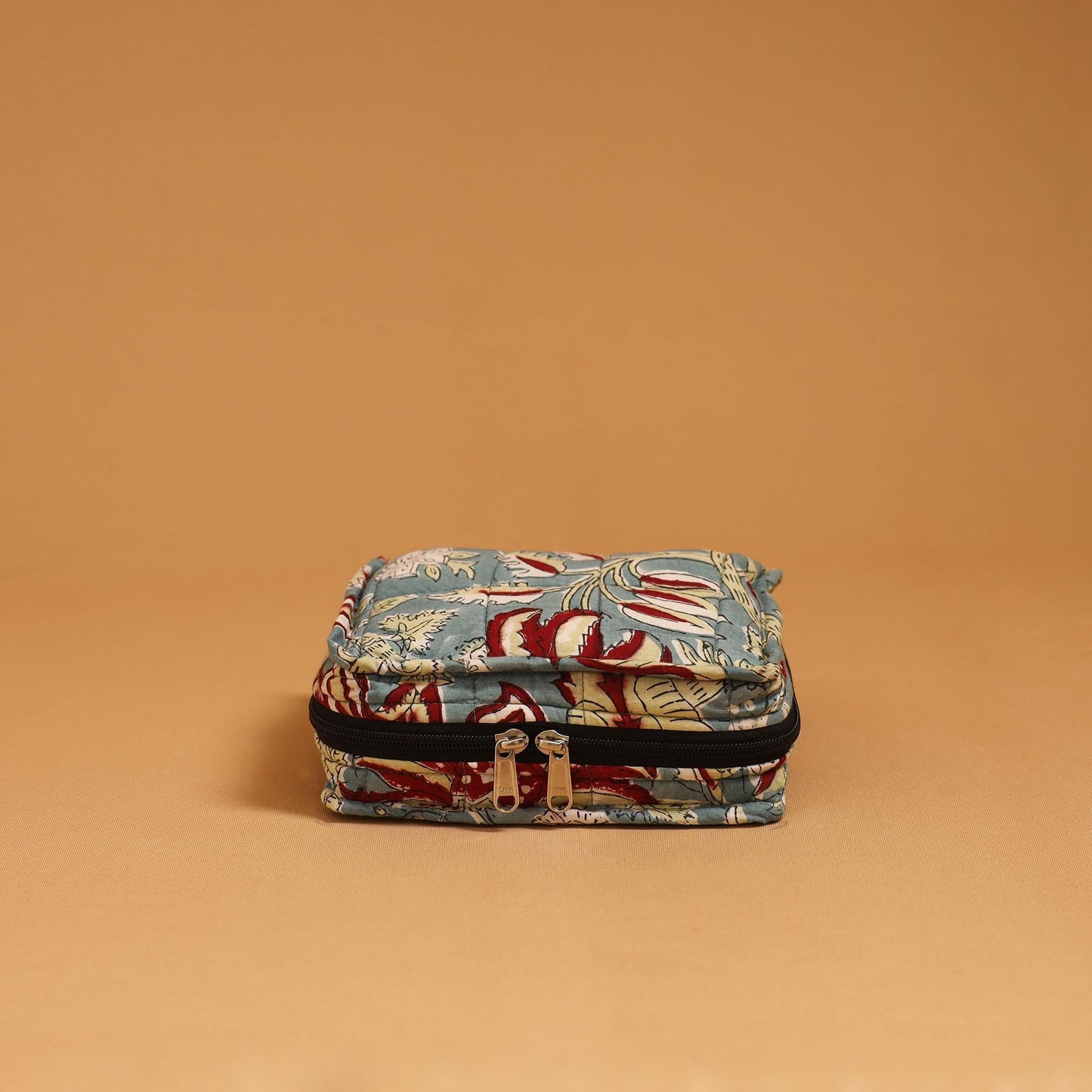 Handmade 4 pockets quilted jewellery bag 11 - handcrafted