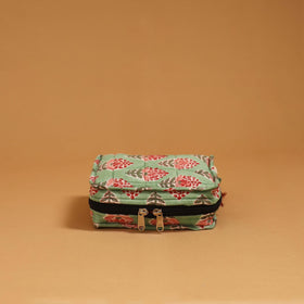 Handmade 4 pockets quilted jewellery bag 12 - handcrafted