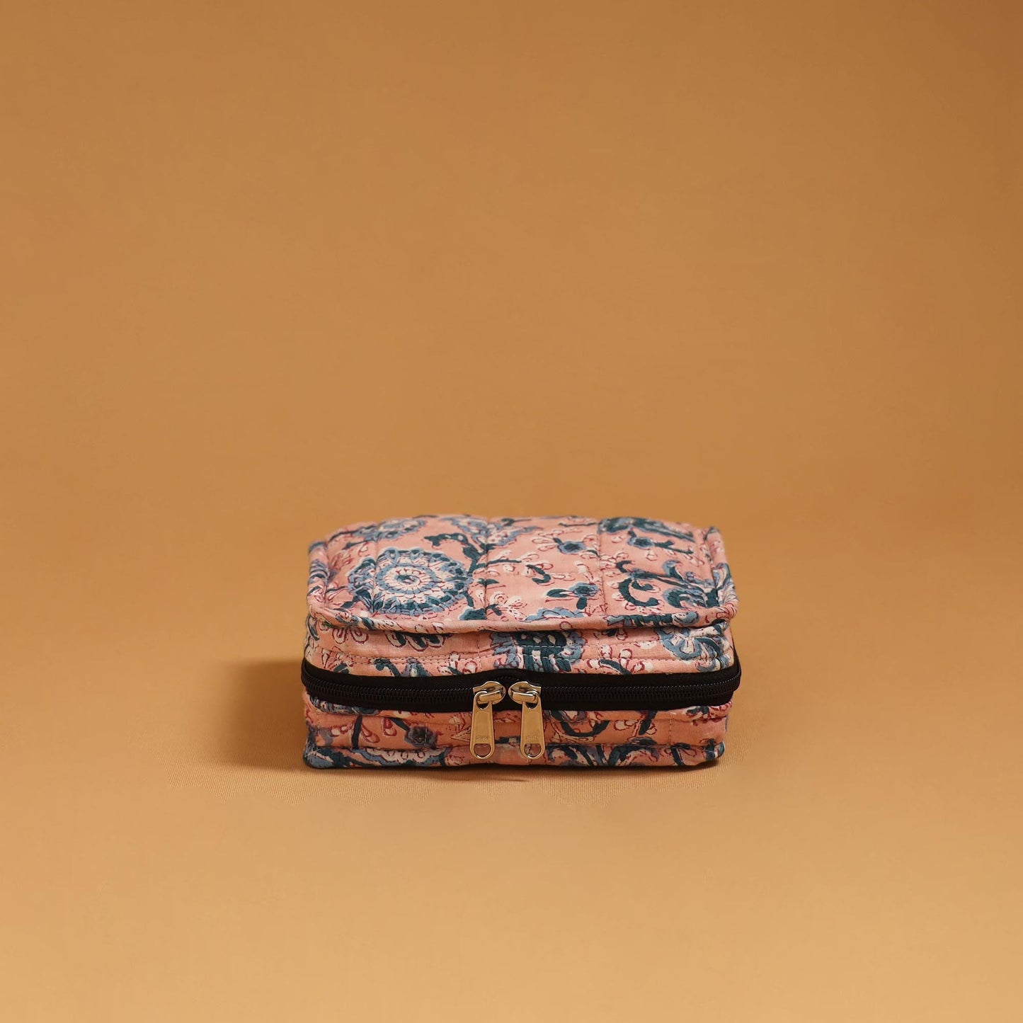 Handmade 4 pockets quilted jewellery bag 13 - handcrafted