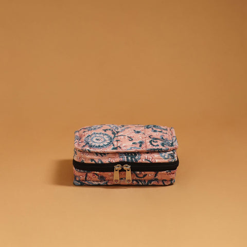 Handmade 4 pockets quilted jewellery bag 13 - handcrafted