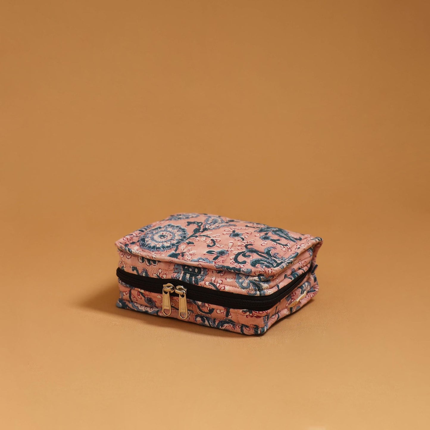 Handmade 4 pockets quilted jewellery bag 13 - handcrafted