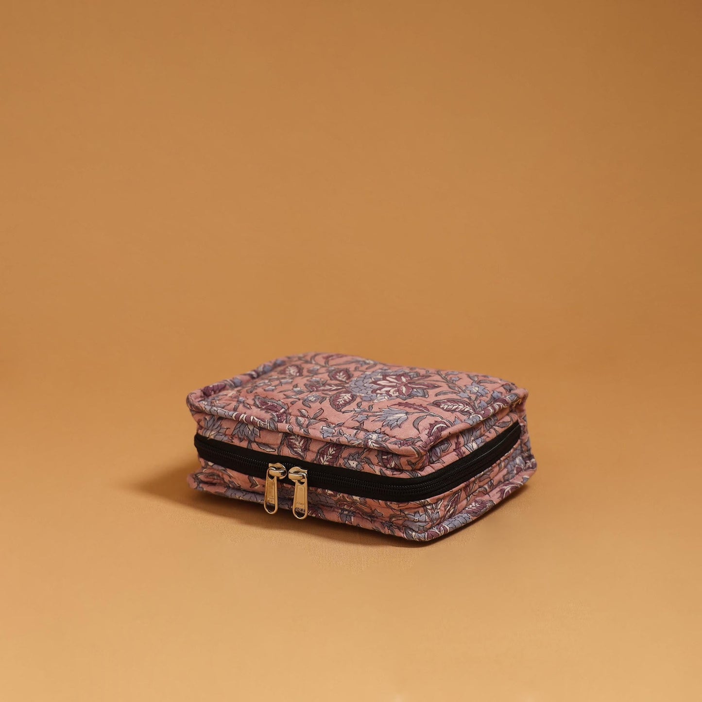 Handmade 4 pockets quilted jewellery bag 14 - handcrafted