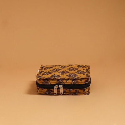 Handmade 4 pockets quilted jewellery bag 20 - handcrafted