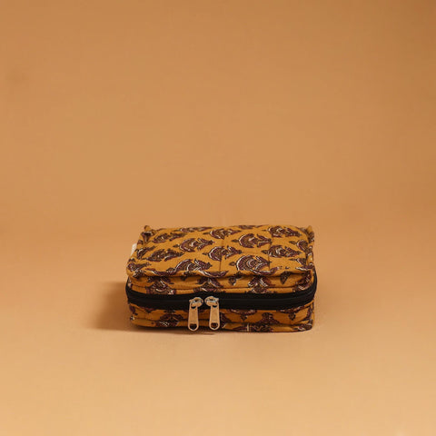 Handmade 4 pockets quilted jewellery bag 20 - handcrafted