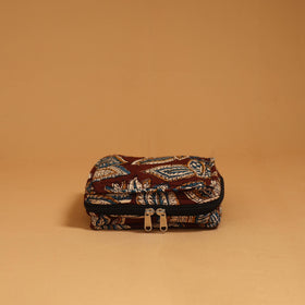 Handmade 4 pockets quilted jewellery bag 21 - handcrafted