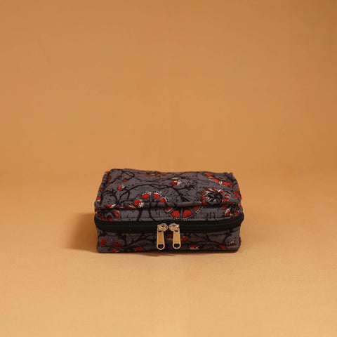 Handmade 4 pockets quilted jewellery bag 22 - handcrafted