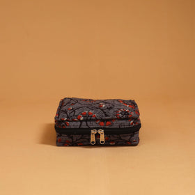 Handmade 4 pockets quilted jewellery bag 22 - handcrafted