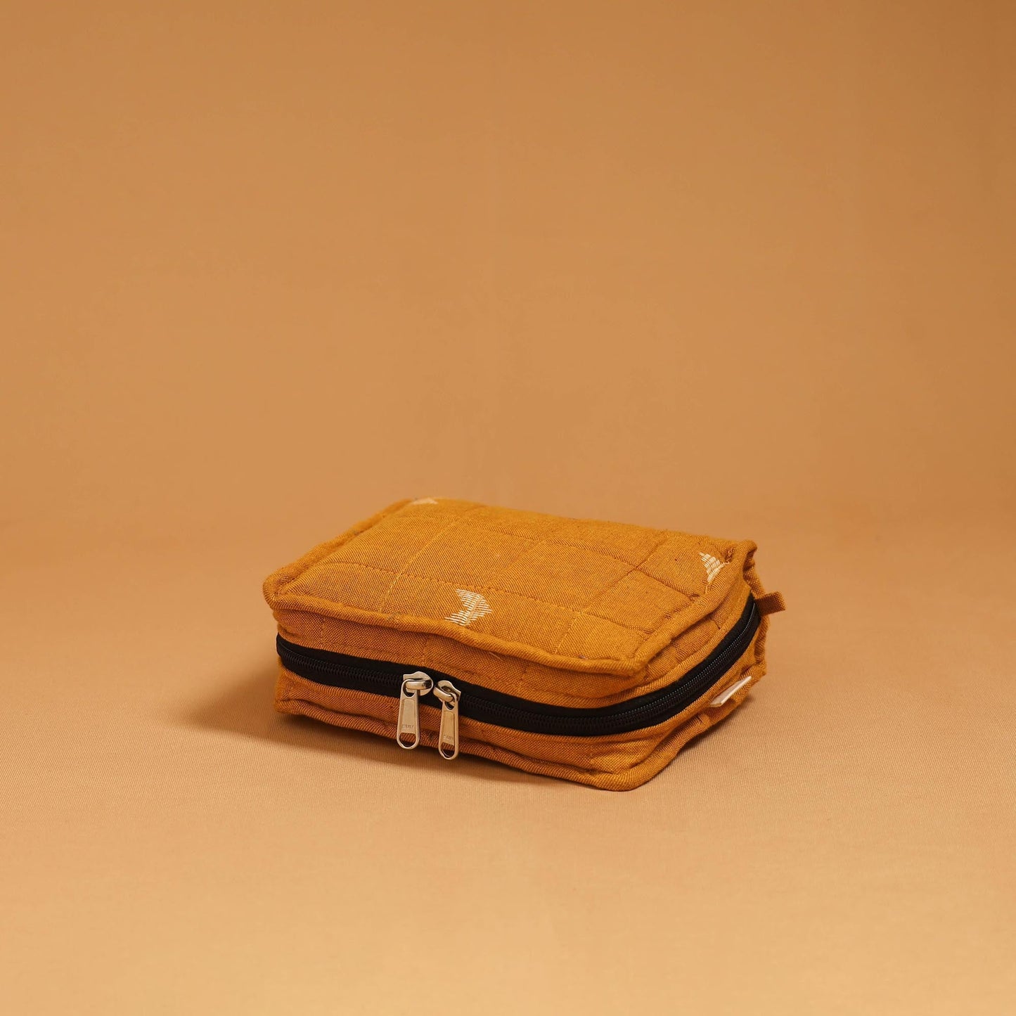 Handmade 4 pockets quilted jewellery bag 23 - handcrafted