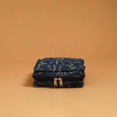 Handmade 4 pockets quilted jewellery bag 24 - handcrafted