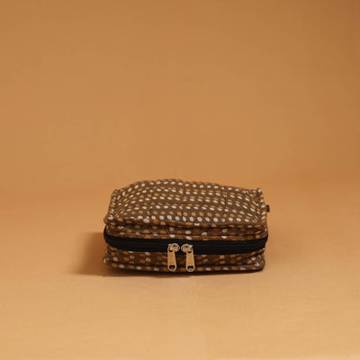 Handmade 4 pockets quilted jewellery bag 26 - handcrafted