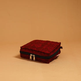 Handmade 4 pockets quilted jewellery bag 28 - handcrafted